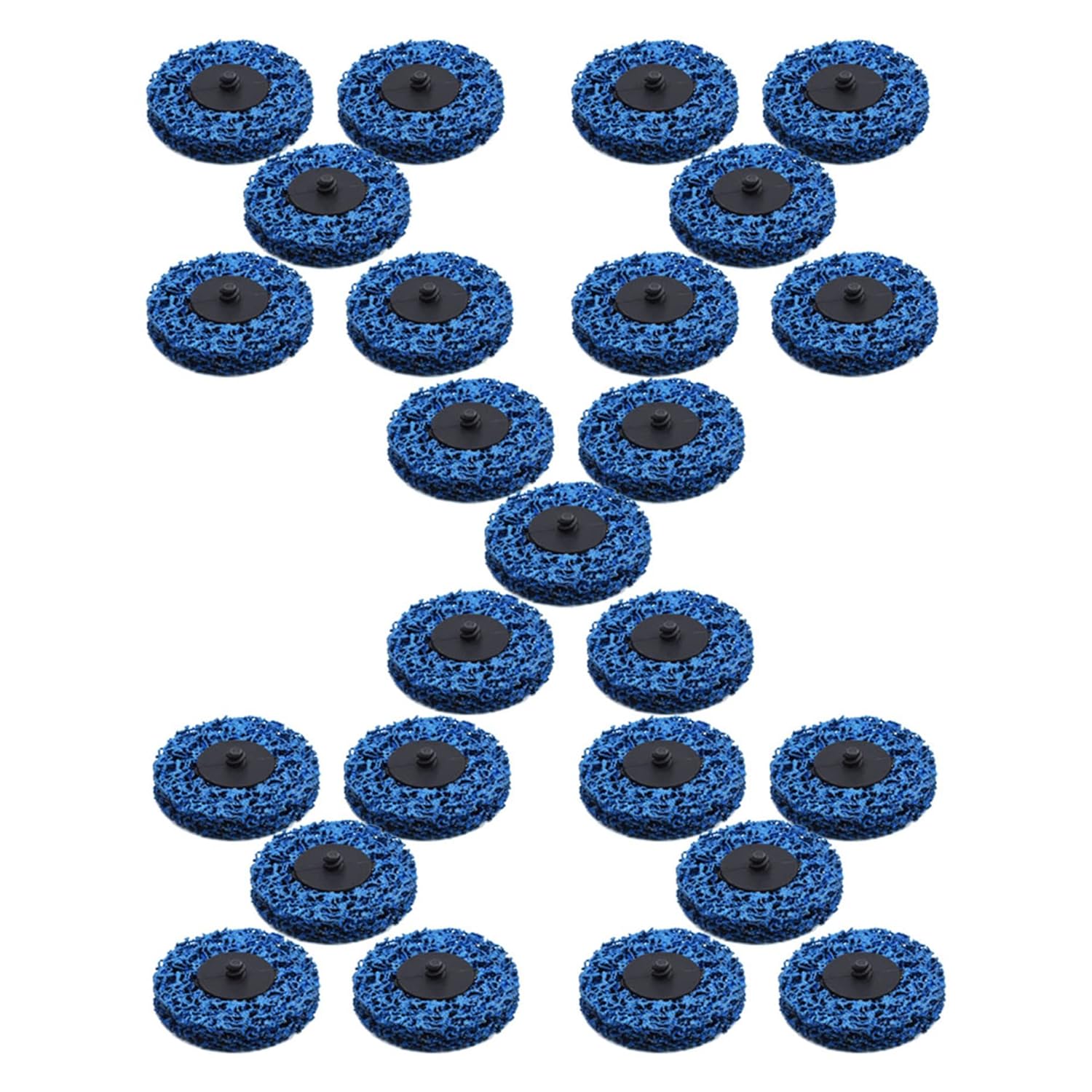 kimllier 25Pcs 3 Inch Quick Change Easy Strip Discs Stripping Wheel R Type Rust Cleaning Wheel Fit for Angle Grinders Grind Rust Strips Paint Cleans Welds