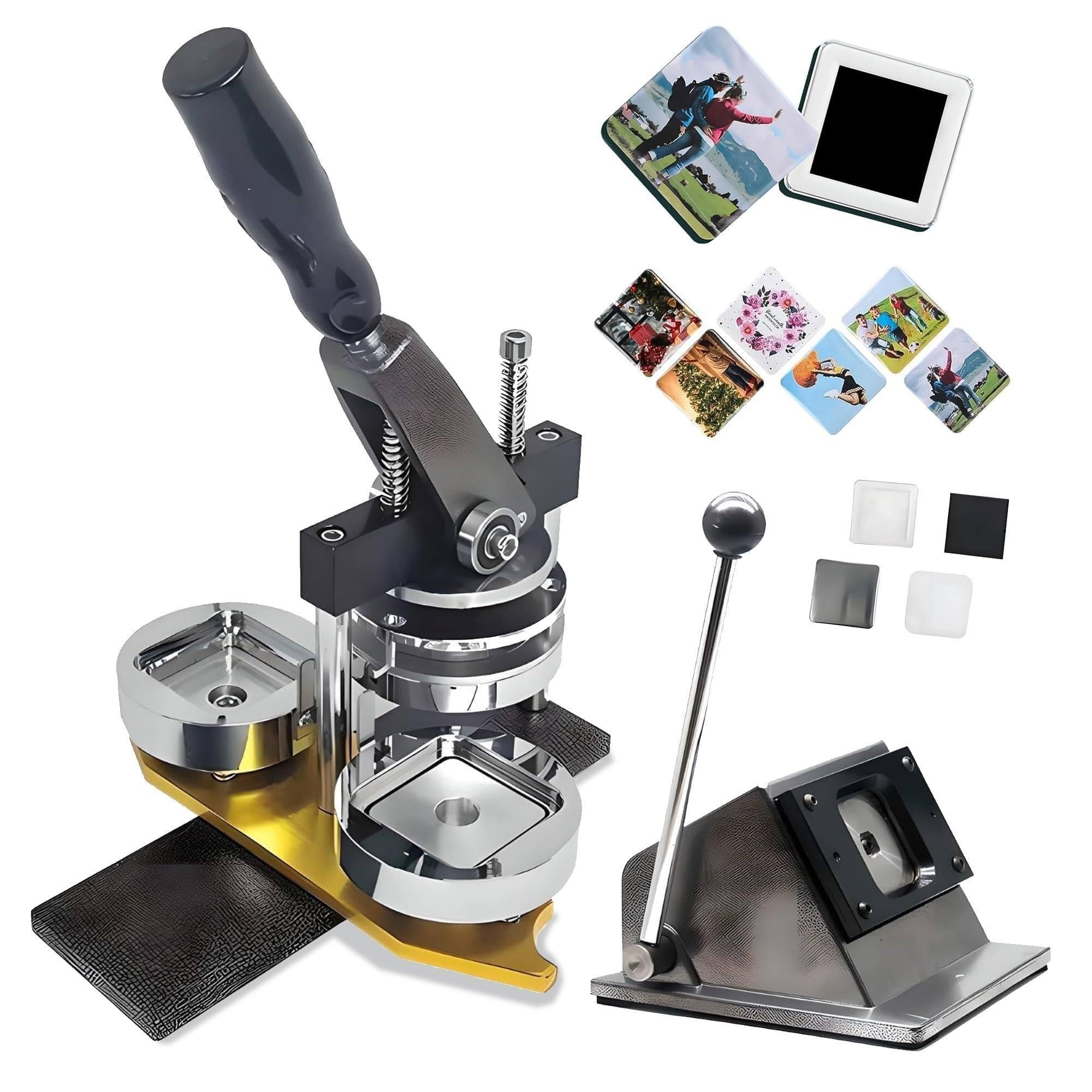 DIY Square Fridge Magnet Maker Machine