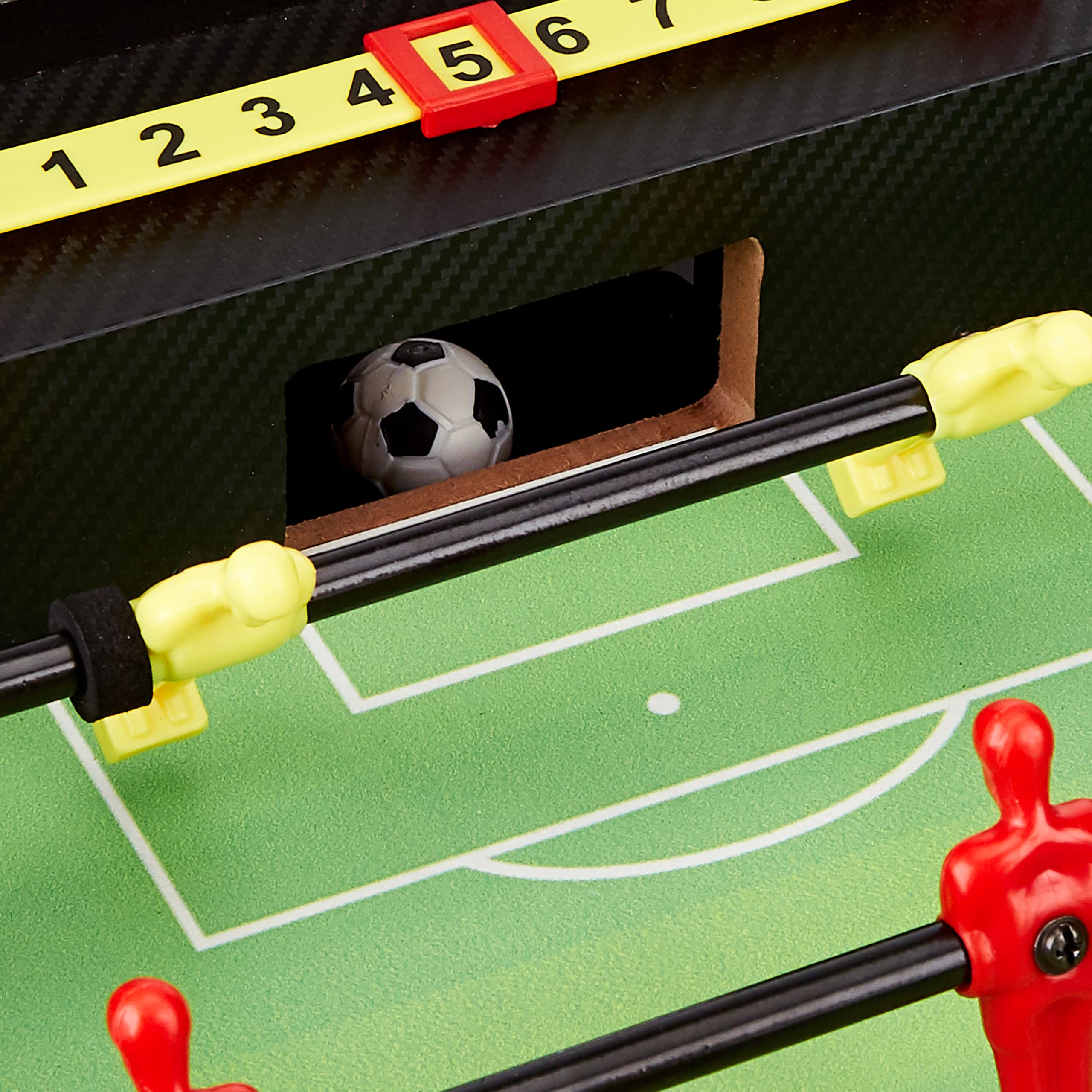 Amazon Brand - Jam & Honey Foosball (Big) | Table Soccer Game for Adults/Kids - Indoor Sport Multicolor, 4, 69L x 37W x 23H CM - Image 8 thumbnail