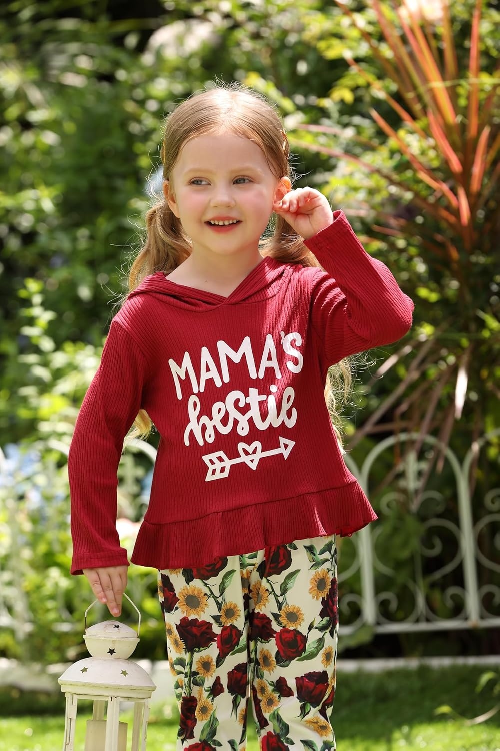 Mioglrie Toddler Baby Girl Clothes Fall Winter Sweatsuit Newborn Sweatshirt Sweat Pant Sets Outfits Infant Girls Clothing - Image 3