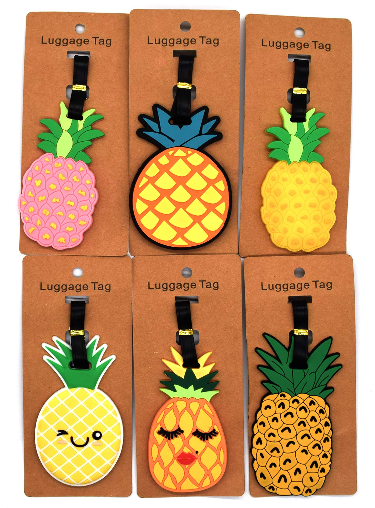 パイナップルのネームカードホールダー