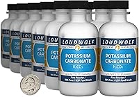 Vista 12 de Carbonato de potasio / botella de 8 onzas / 99% puro USP grado alimenticio/polvo fino