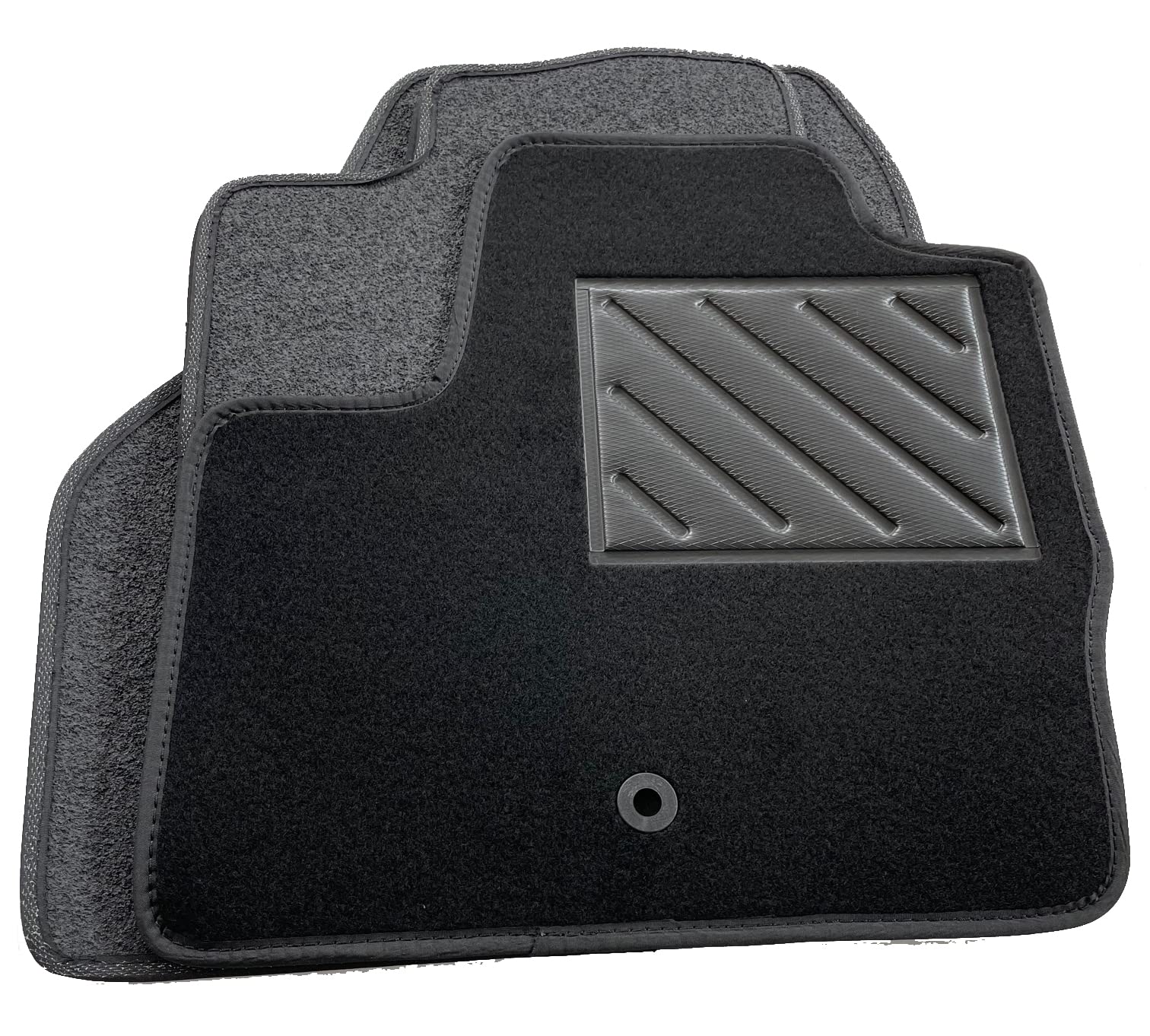 J&J Automotive Tappetini In TPE Per Land Rover Freelander 2 (2006-2014) – Set 4 Pezzi, Nero, Impermeabili, Inodori, Bordo Rialzato 4 Cm - 2
