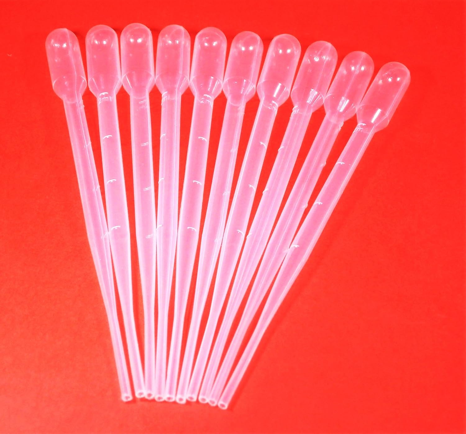 Clear Plastic Graduated Pipettes 3ml 500pcs Liquid Dropper