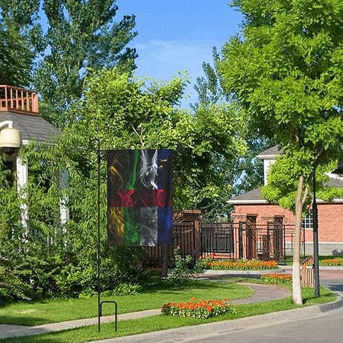Miniatura 9 de Smoke Style Flag Of The Central African Republic Garden Flag 28"x40" Inch Double Sided Garden Flags Home Lawn Outdoor Decor Flags Party Banner