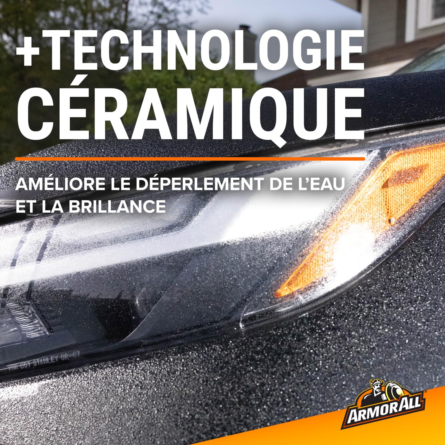 Armor All - Armor All Ultra Plus Shampoing pour Voiture - avec Revêtement Céramique 1 L, Lavage et Polissage de Voiture, Technologie Anti-Perlage et Anti-Saleté pour Éviter les Taches