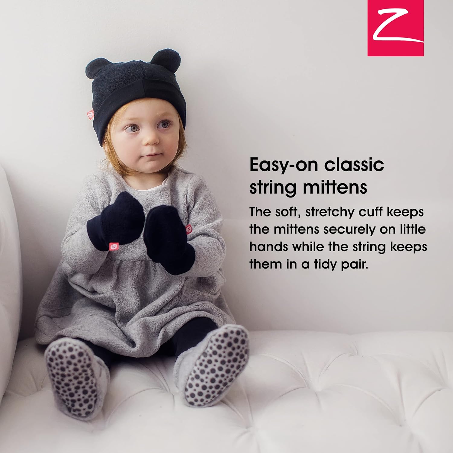 Zutano baby-boys Fleece Mittens - Image 2