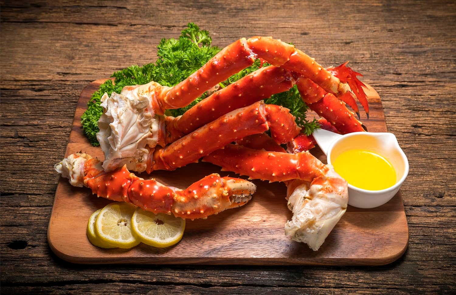 New York Steak & Seafood King Crab Legs - Fresh Frozen Red Crab Claws - Jumbo 9-12 Size Alaskan King Crab Legs (2.5 lbs. King Crab Legs)