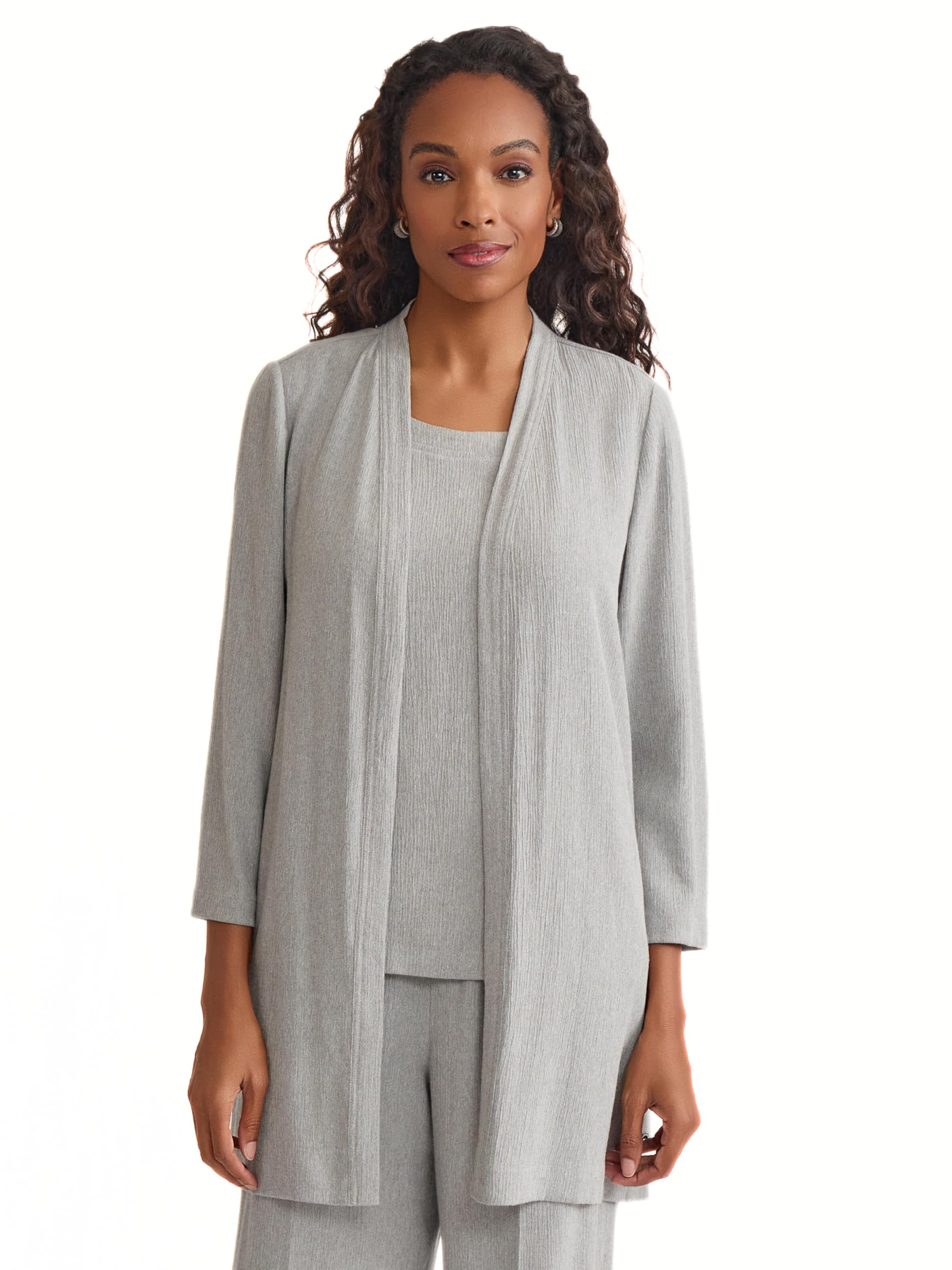 Womens Long Sleeve Duster Jacket