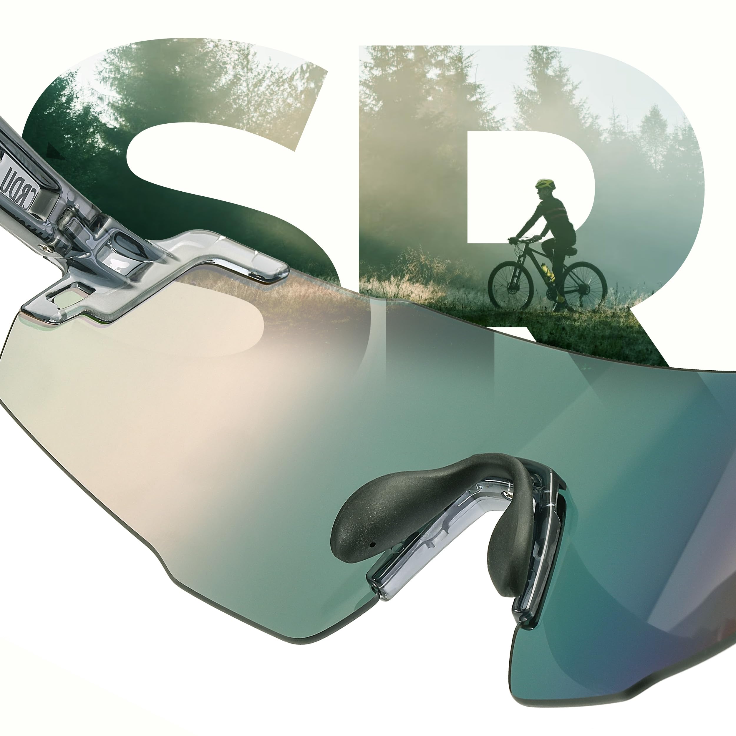 Okulary rowerowe dla mężczyzn i kobiet, ochrona UV400, oprawka TR90, sportowe okulary przeciwsłoneczne do biegania, jazdy rowerem, MTB