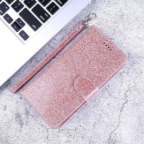Miniatura 5 de Funda para Vivo V21e 5G, funda protectora magnética de poliuretano con ranuras para tarjetas, funda para Vivo V21e 5G (6.44"), funda de cuero de oro