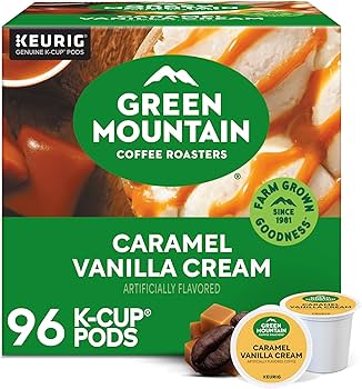 Amazon.com: Green Mountain Coffee Roasters Caramel Vanilla Cream