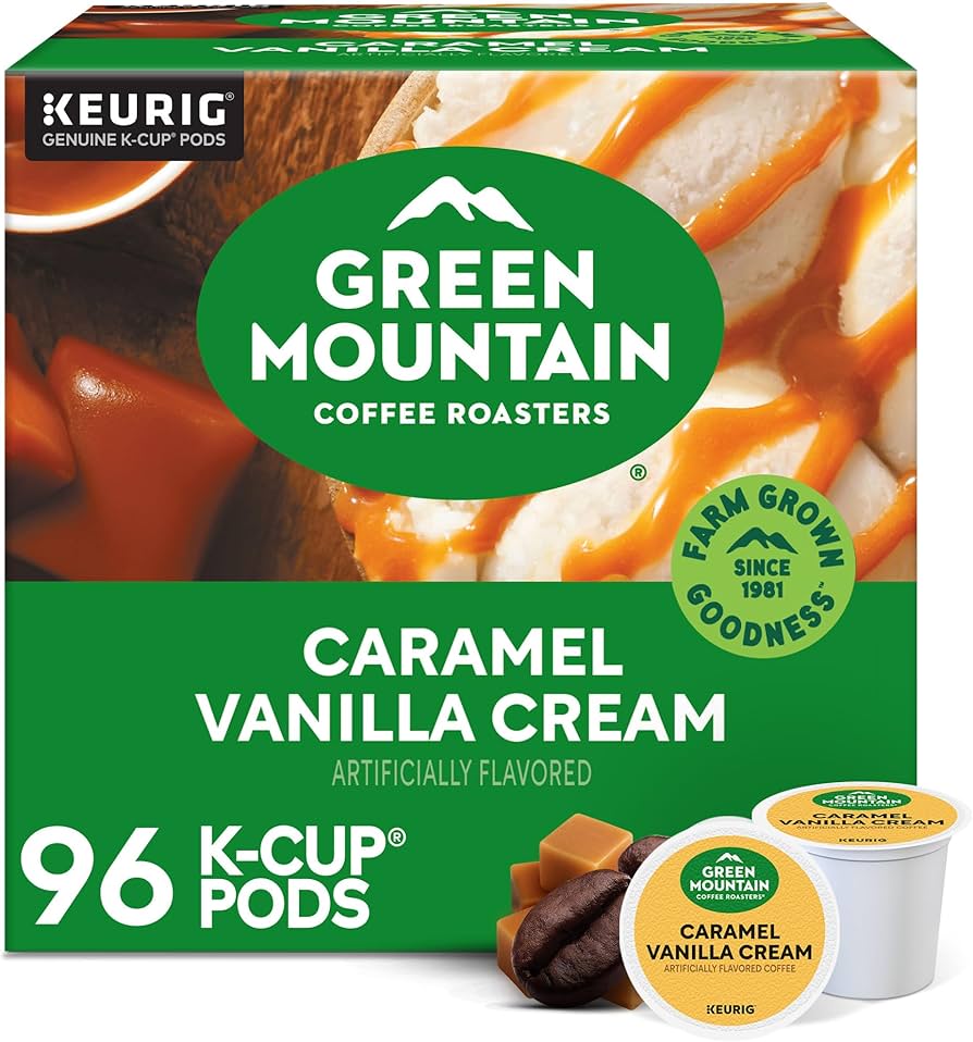 Amazon.com: Green Mountain Coffee Roasters Caramel Vanilla Cream