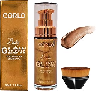 Iluminador líquido de aceite para el cuerpo, ...