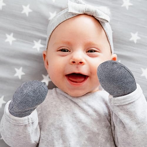 Miniatura 7 de 18 pares de guantes para bebés recién nacidos, guantes para bebés de 0 a 6 meses