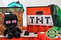 Vista 6 de MINECRAFT TNT - Cubo de almacenamiento organizador de bloques Bloque TNT de cubos de almacenamiento Cubos de organización Cubo cuadrado de 15