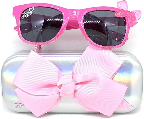 JoJo Siwa Lentes de sol con protección UV para niñas, color rosa 2, talla S
