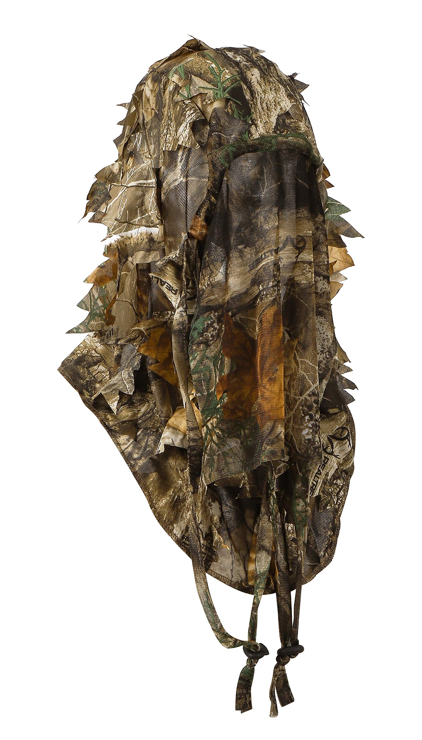 Titan 3D Camouflage Leafy Face Mask - One Size Fits All Hunting Gear, Full Face Mask with Real Tree Edge Pattern, to Pair with Ghillie Camo Suit, Designed for Turkey Hunting, Stalking Game and More