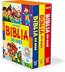 Biblioteca Bíblia do Bebê Vol. 1 - Box com 3 Livrinhos