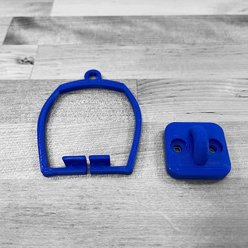 Miniatura 8 de Suspension Bridge Compatible with Hot Wheels Track (Blue)