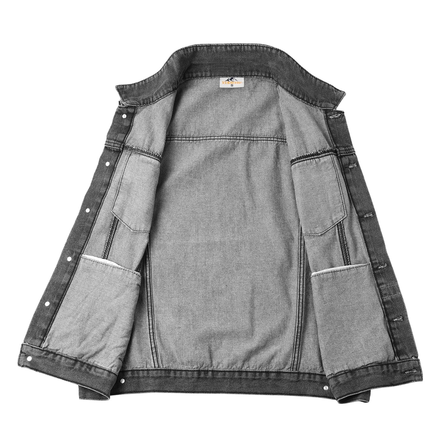 Męska kamizelka dżinsowa w stylu vintage, bez rękawów, kurtka dżinsowa, kowbojski denim, kamizelka, kurtka dla mężczyzn