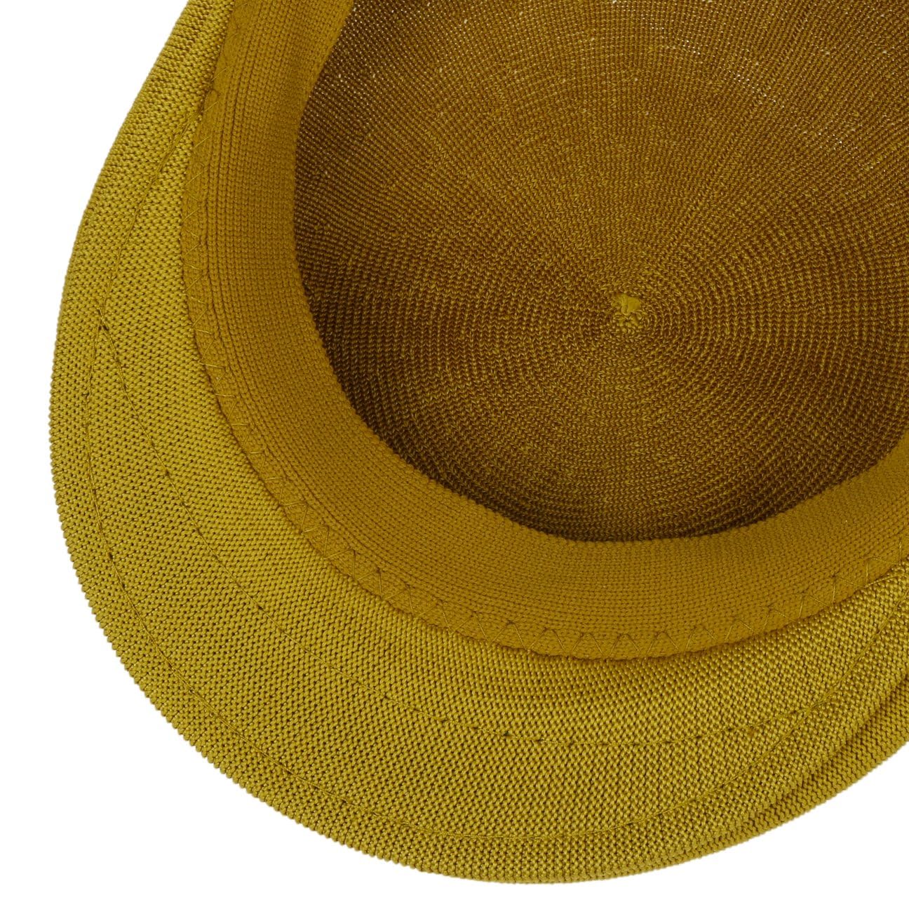 Kangol Tropic 504 płaska czapka damska / męska czapka letnia z daszkiem, całoroczna wiosna jesień zima - M (56-57 cm) żółta