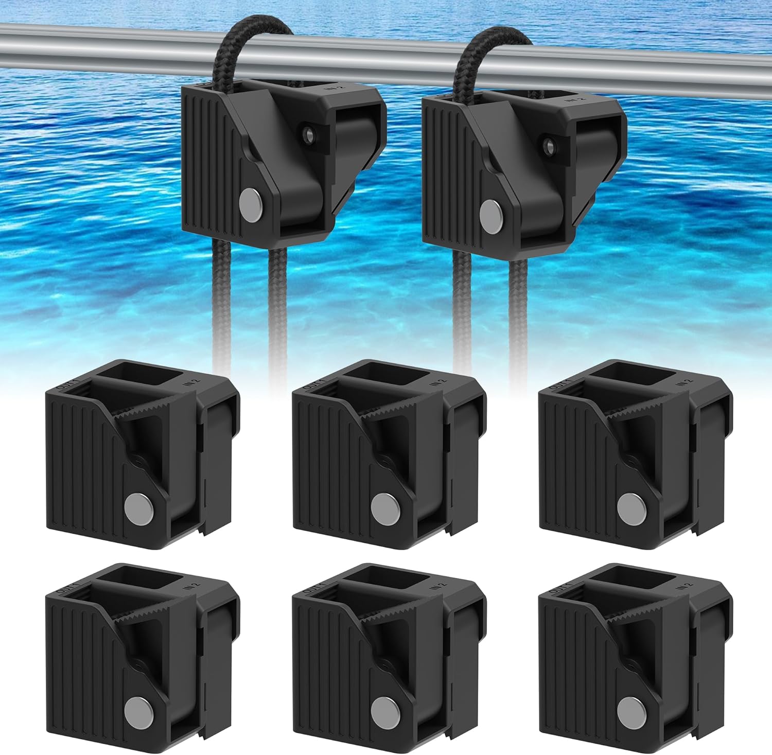Boat Fender Clips 6 Pack