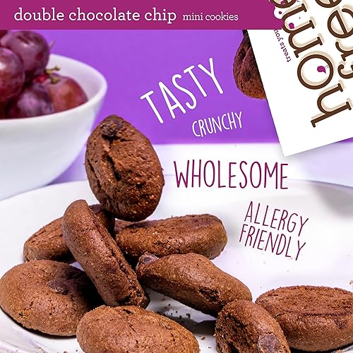 Miniatura 4 de Homefree Mini caja doble de galletas con chispas de chocolate, sin gluten, sin nueces, vegano, seguro para la escuela y apto para alérgicos, caja de