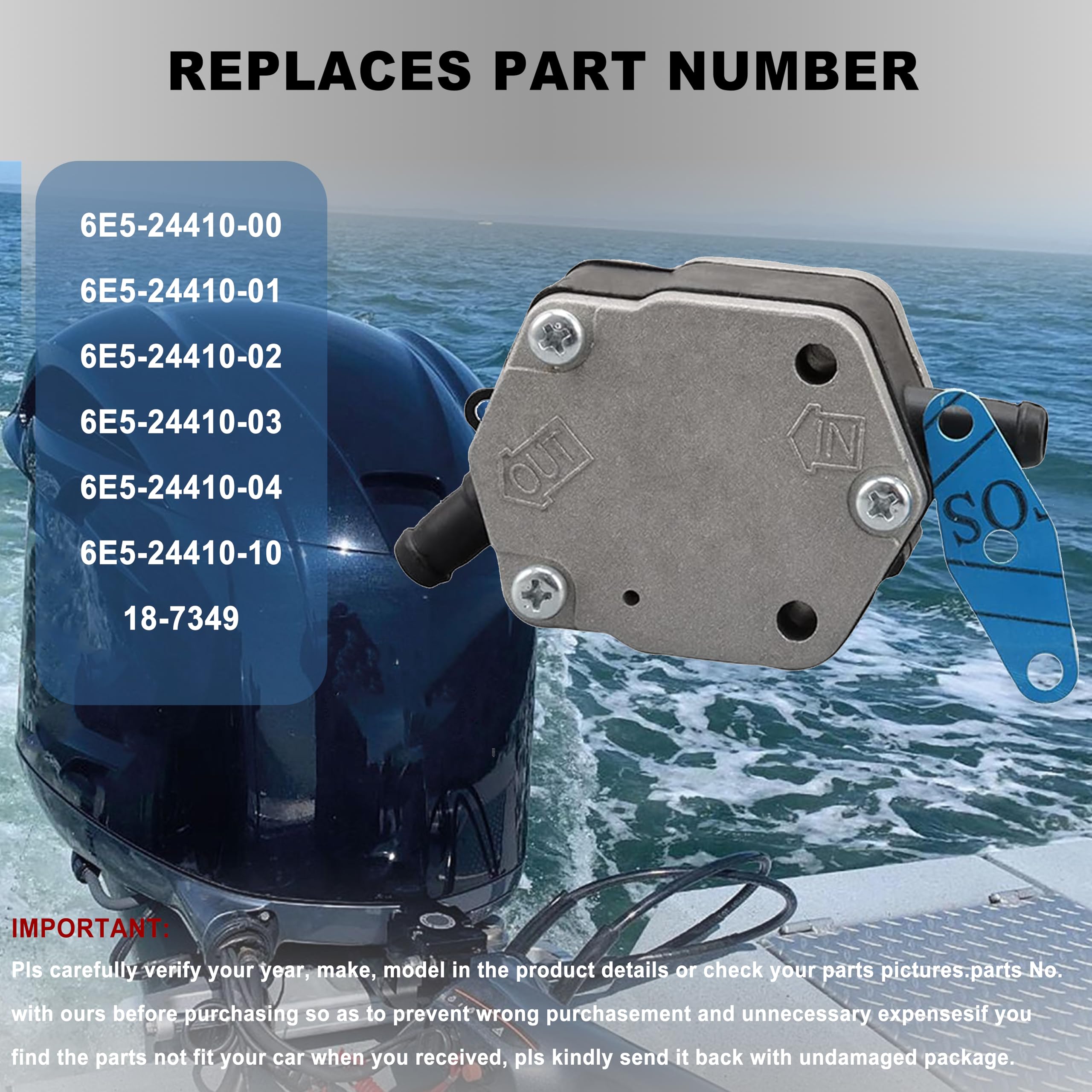 Ymh 4ストロークF6a F6b F8c F9.9 T8 T9.9船外機交換用