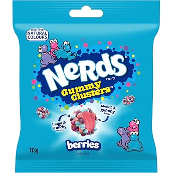 Nerds Gummy Clusters Very Berry XXL 2 x 113 g - American Candy Original USA Candy