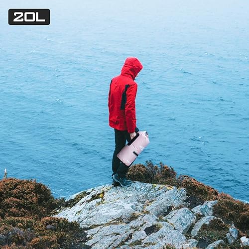 Miniatura 8 de KastKing Cyclone Seal - Bolsa seca 100% impermeable con funda para teléfono, bolsillo frontal con cremallera, perfecta para playa, pesca, kayak,