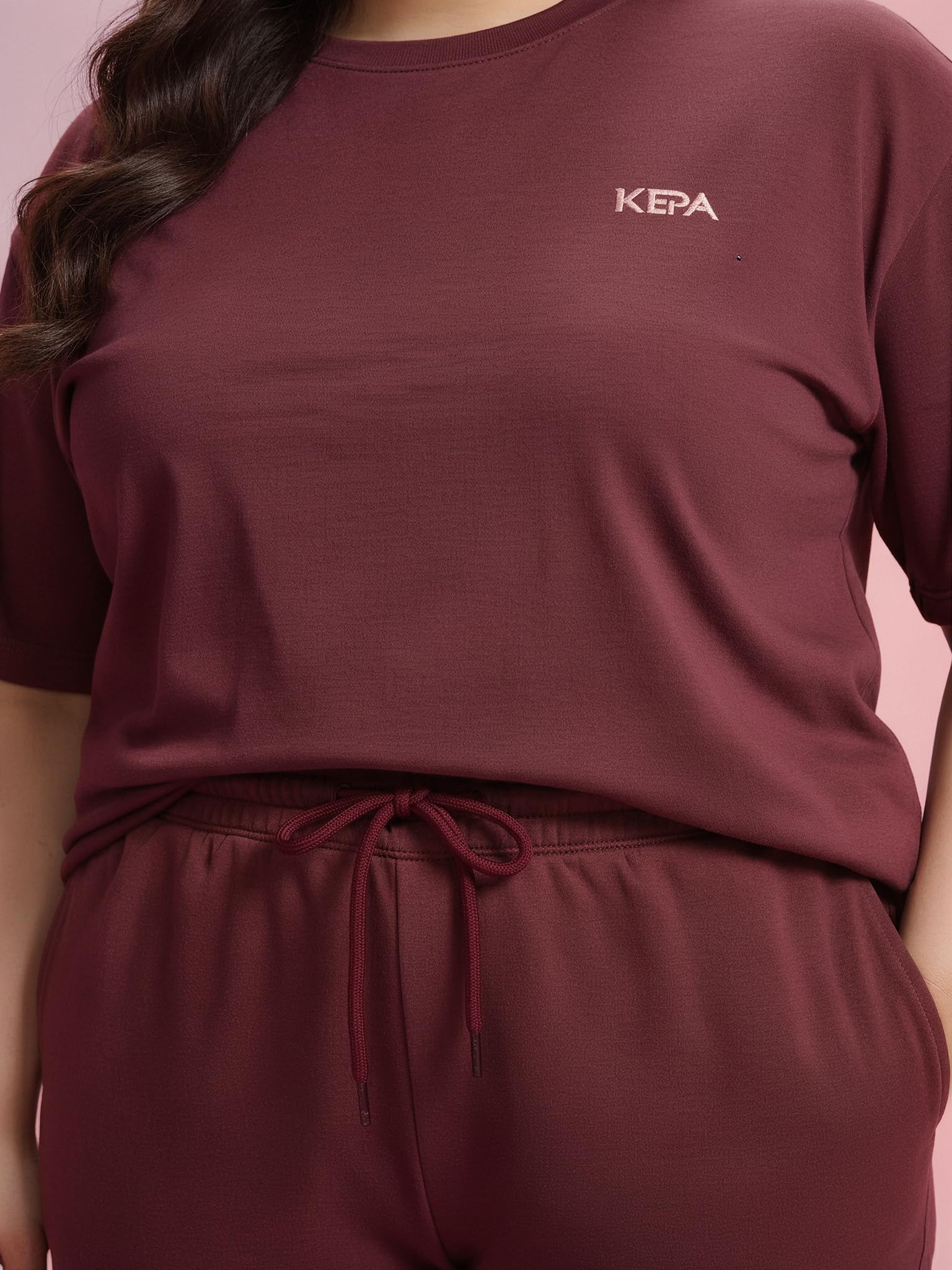 Kepa Summer Co Ord Set for Women | Top and Lower Set with Stretchable Waistband | Stylish Airport Outfit for Women | Western Track Suit Co-Ord Set for Casual Wear 3