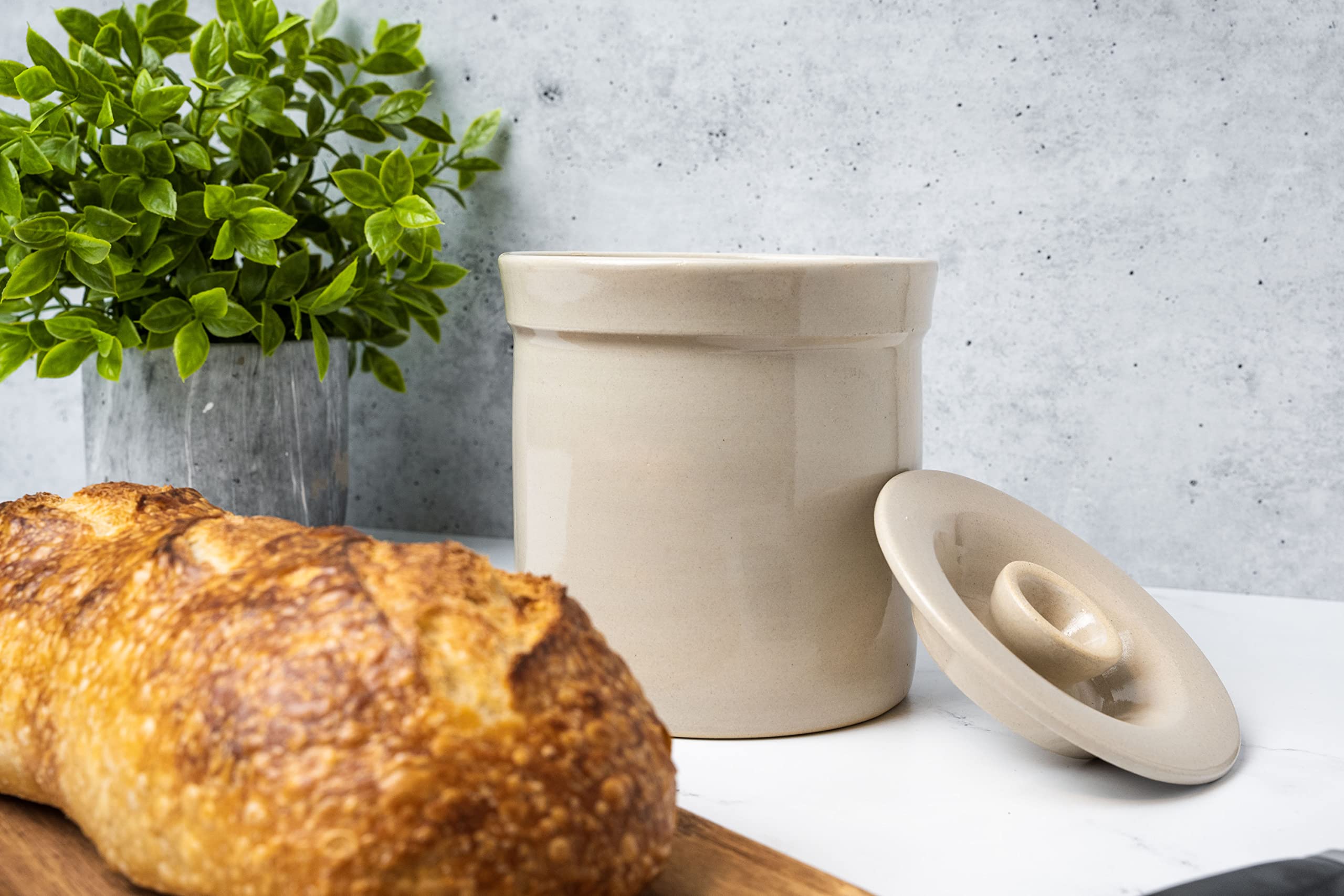 Humble House Sauerteig-Starter-Set Sauerkrock Open Heritage (3,75 Liter)