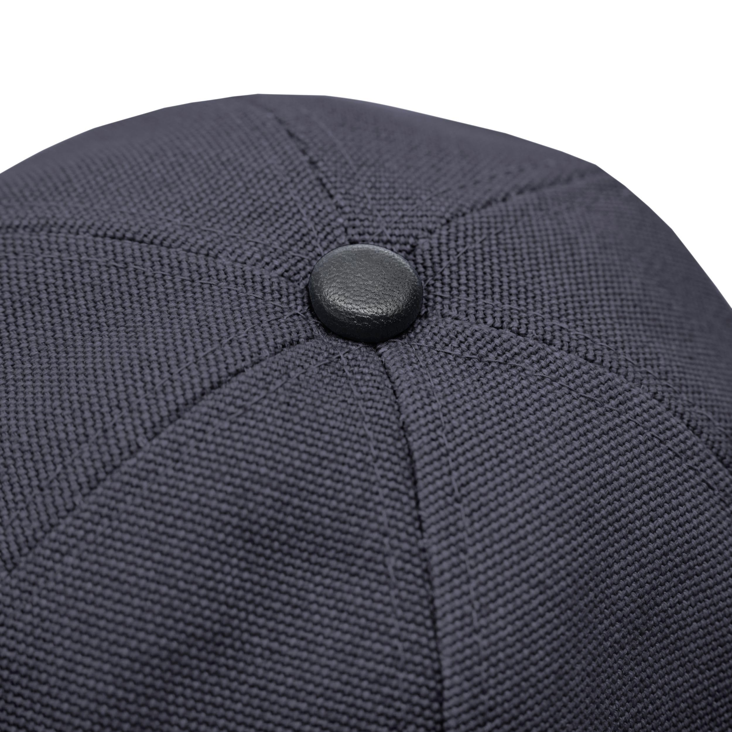 DRAKENSBERG Baseball-Kappe 'Lennox' Baumwolle mit Echtleder Schirm, Basecap Herren, Damen, hochwertig, Standard-Universal-Größe