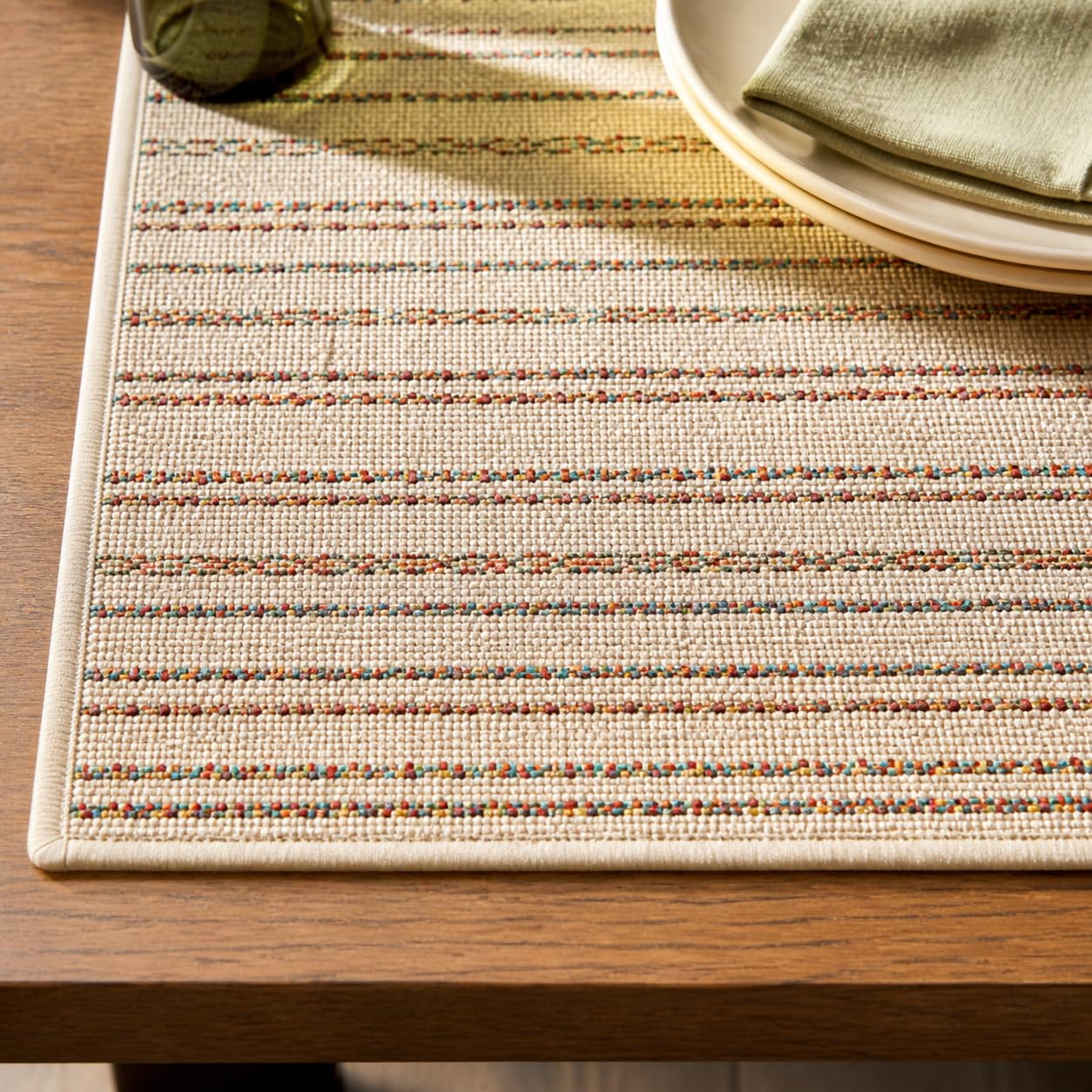 Chemin Table Tissu Imitation Lin, Camel, tissé uni, 40x120cm | Conception robuste, Chemin Table Décoratif, Lors s réceptions, Pour propriétaires maison