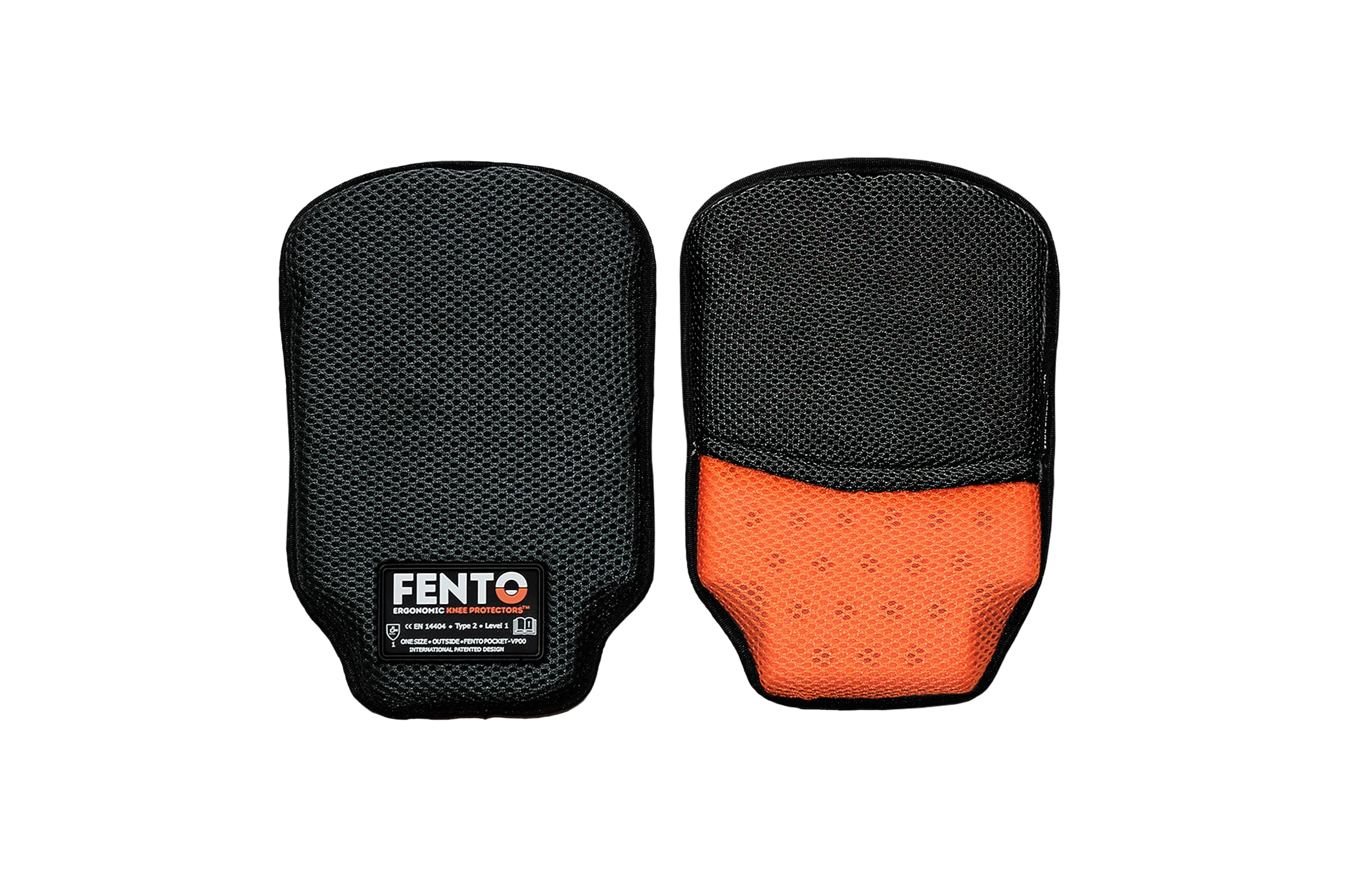 FENTO POCKET | Premium-Knieschoner für Profis wie Installateure, Elektriker und Landschaftsgärtner | Speziell für Ihre Arbeitshosen entwickelt | Besonders ergonomisch | 100% Komfort