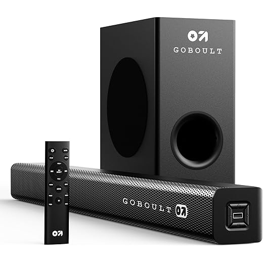GOBOULT X160 21 Channel Bluetooth Soundbar with BoomX Subwo