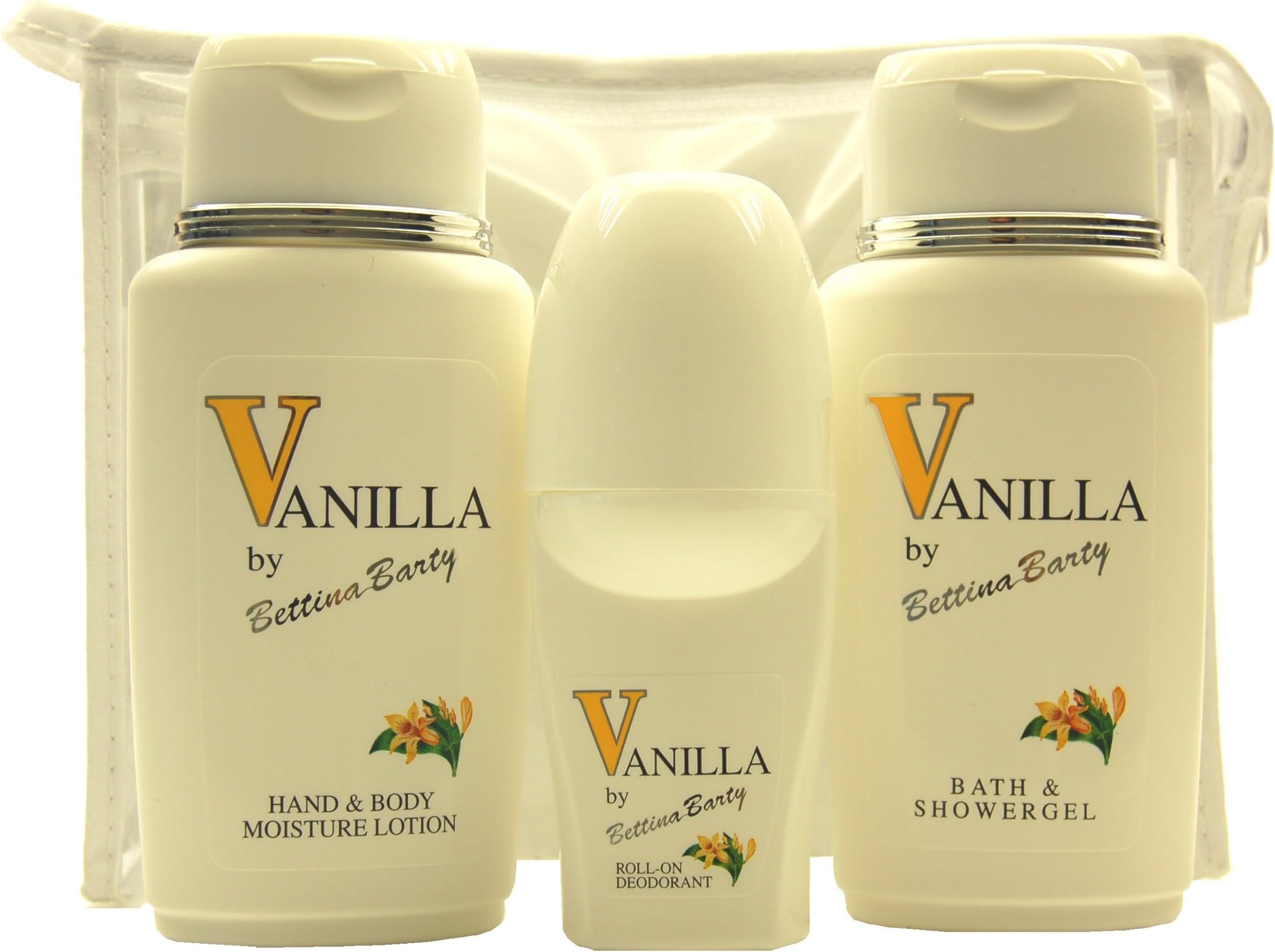 Bettina Barty 27 Mini Travel Set Vanilla Pack of 4