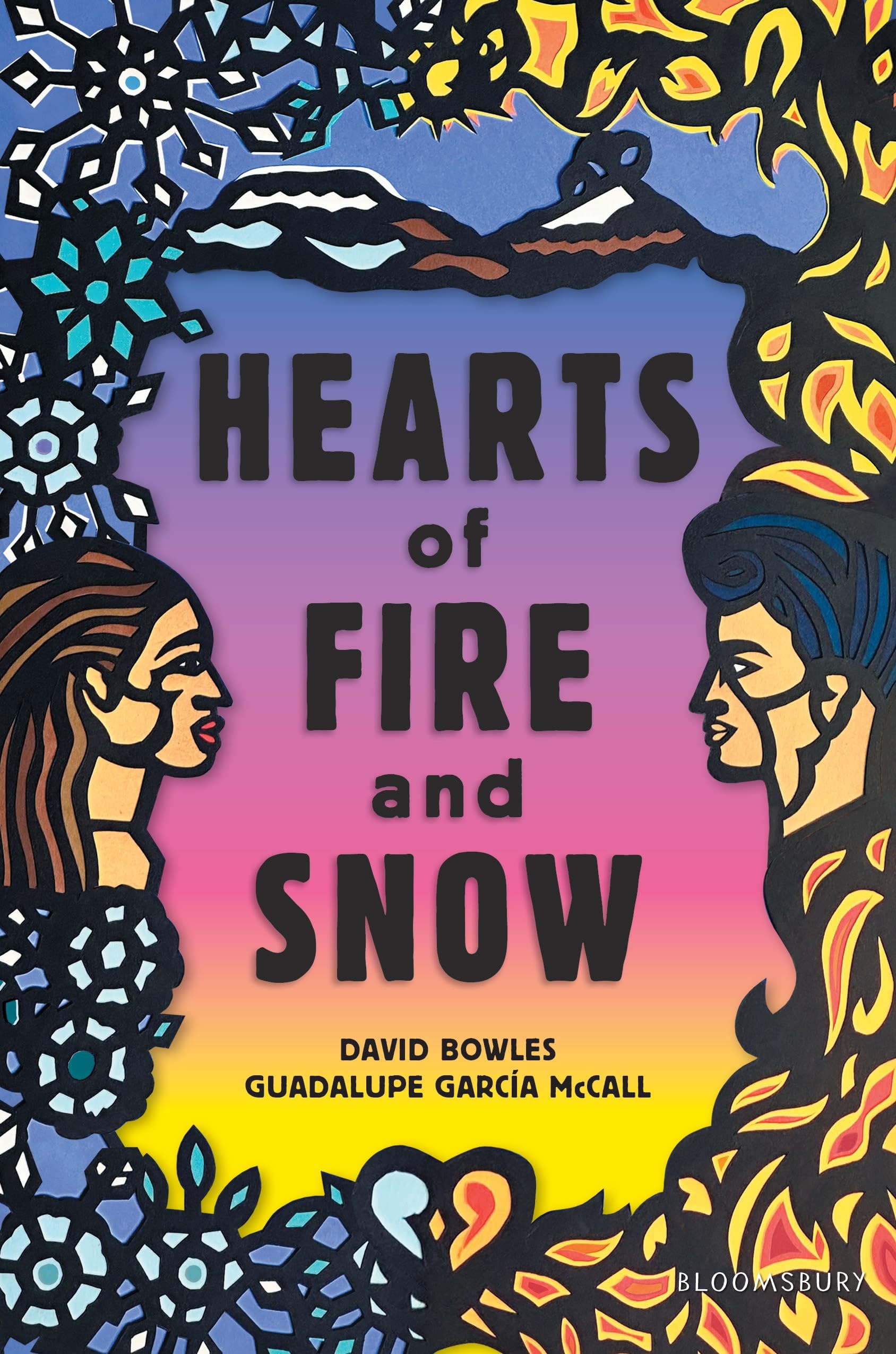 Book cover for Hearts of Fire and Snow