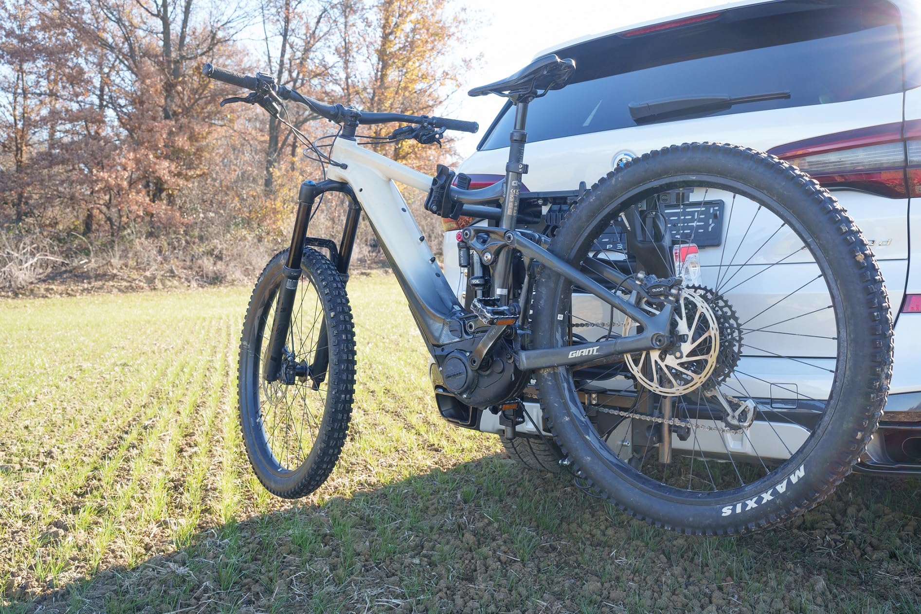 FARAD Portabici per Gancio Traino Susa per biciclette anche E-bike e Fat-bike (2 Bici)
