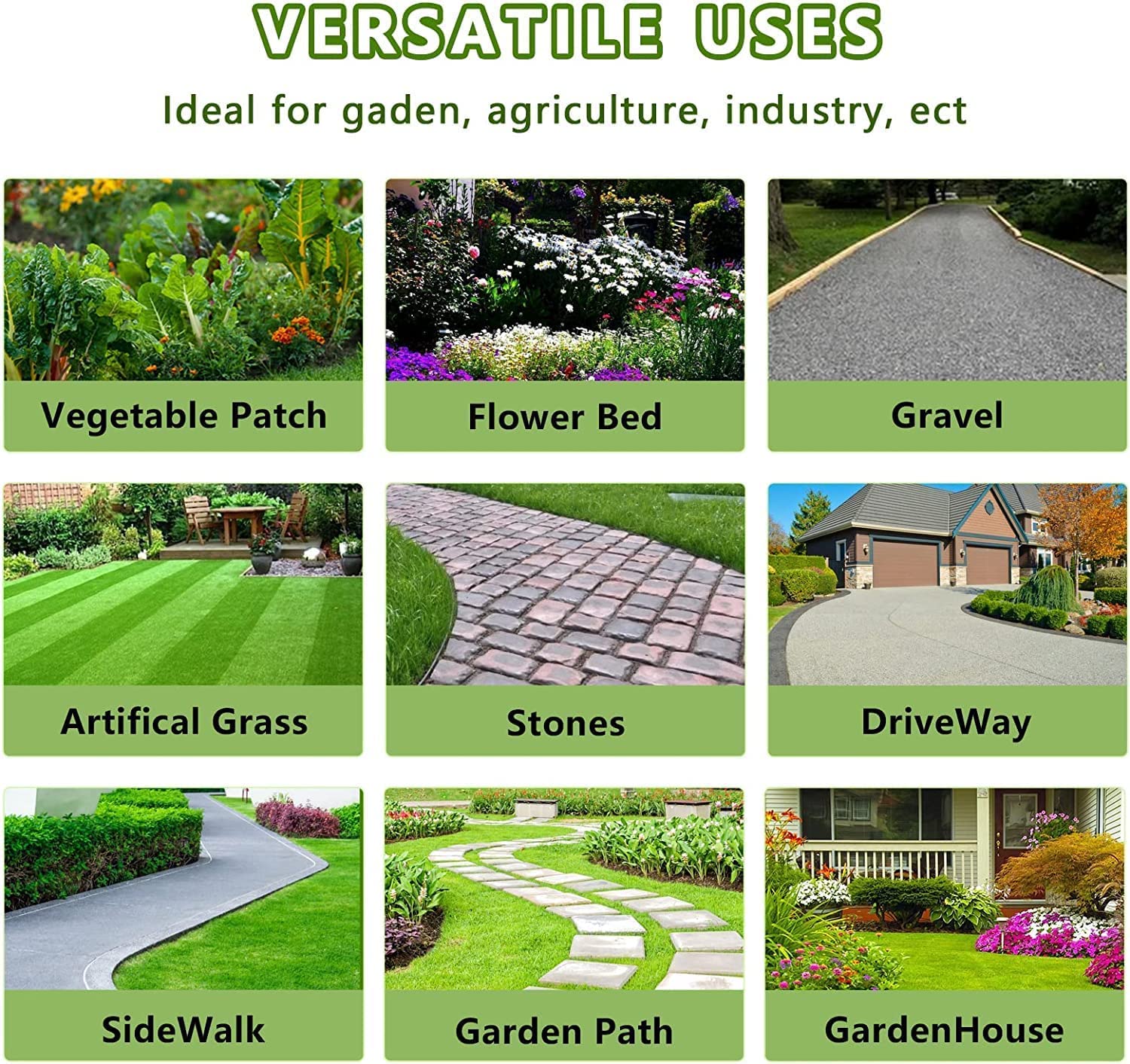 Barrera de malezas de 1,2 m x 15,2 m, tela de paisaje resistente, bloque de malezas, cubierta de suelo de jardinería, tela de jardín para control de malezas, tela geotextil tejida para base