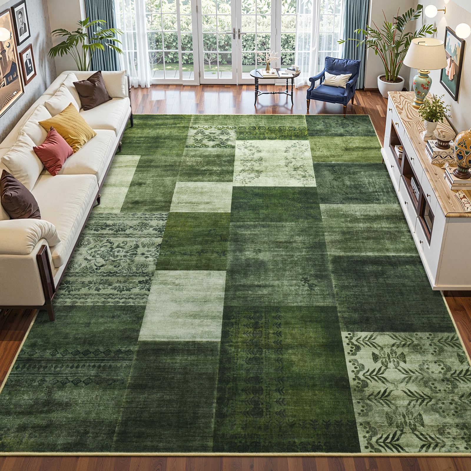 Amazon.com: DweIke Washable Area Rugs 6x9 for Living Room, Large
