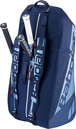 Miniatura 3 de Babolat Pure Drive - Soporte para raquetas, paquete de 6 bolsas de tenis de 11 generación (azul marino)