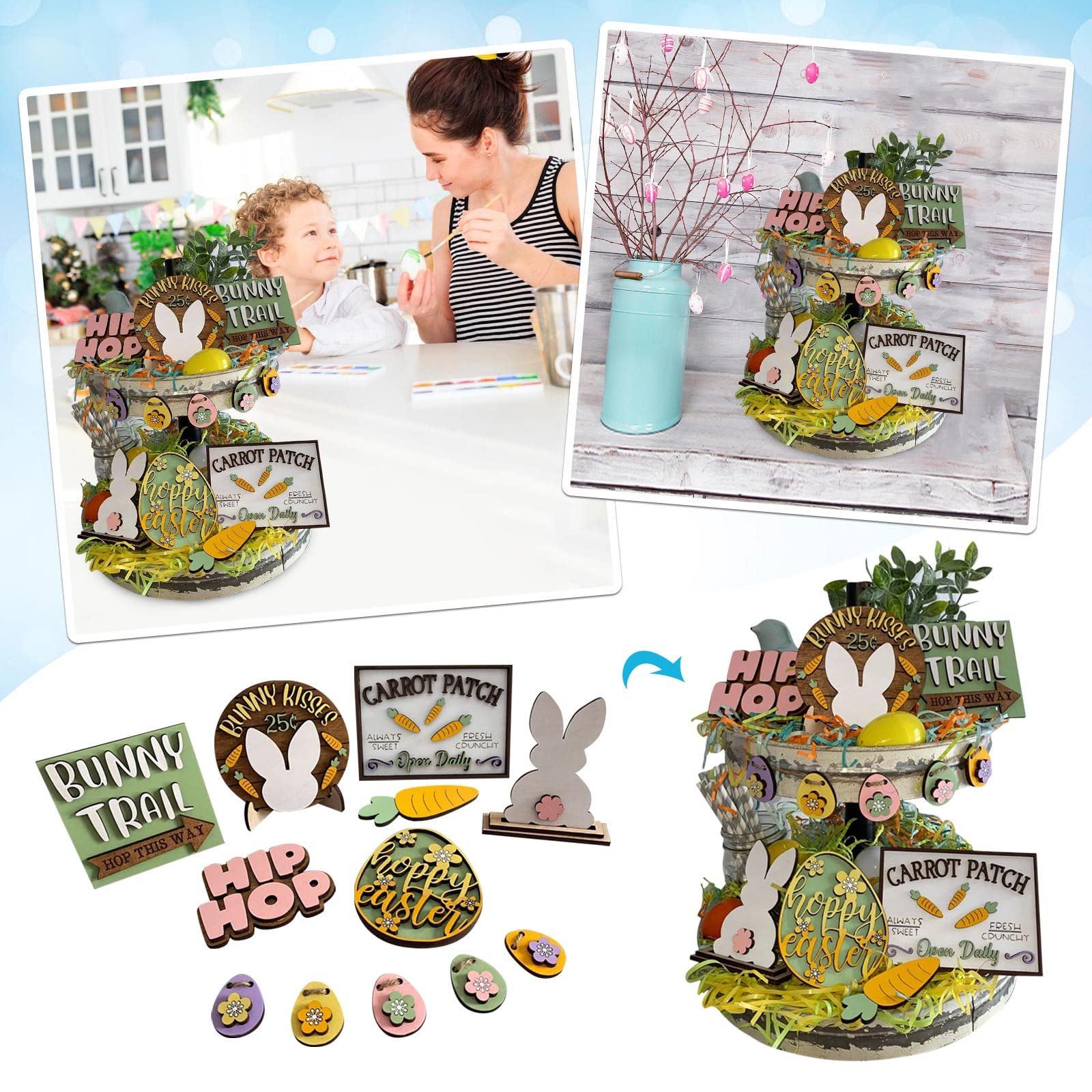 Set of 3, Set of 3, Uzuzu Tide 8.0 Serving Pot (9.8 x 8.8 x 2.0 inches (25 x 22.3 x 5.5 cm) | Banko Ware Platter Setomonohonpo