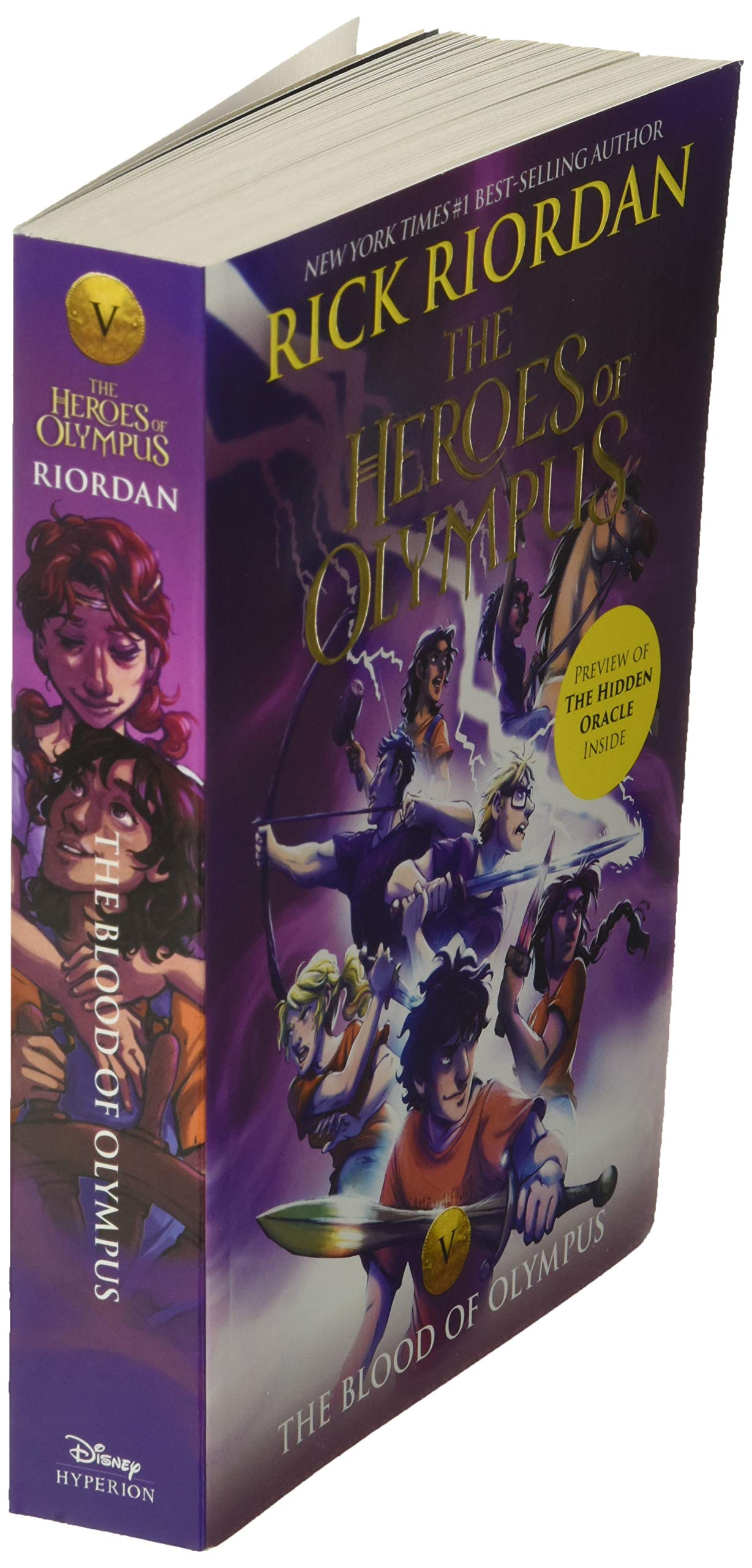 The Blood Of Olympus Rick Riordan