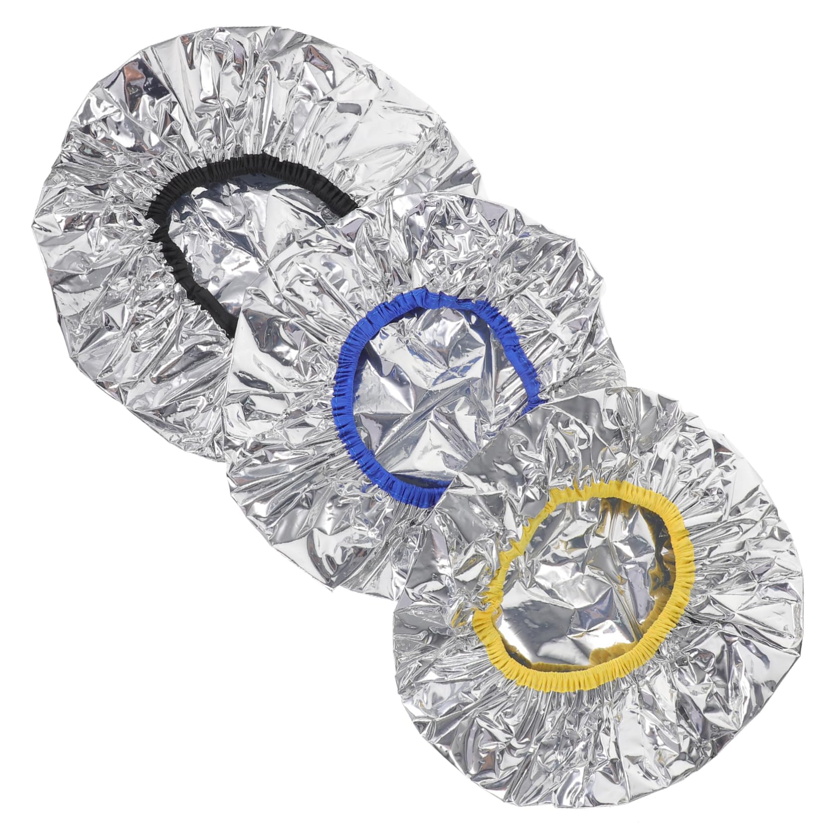 HAPINARY 3pcs Deep Conditioning Hair Cap Heat Cap for Hair Treatments Spa Salon Supplies