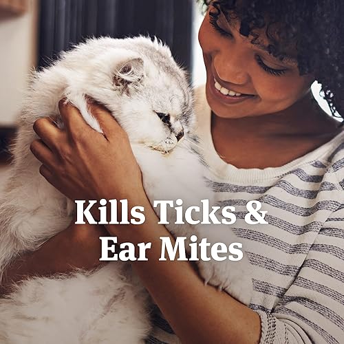 Miniatura 5 de PetArmor Tratamiento de ácaros y garrapatas para gatos, 3 onzas líquidas (paquete de 1)