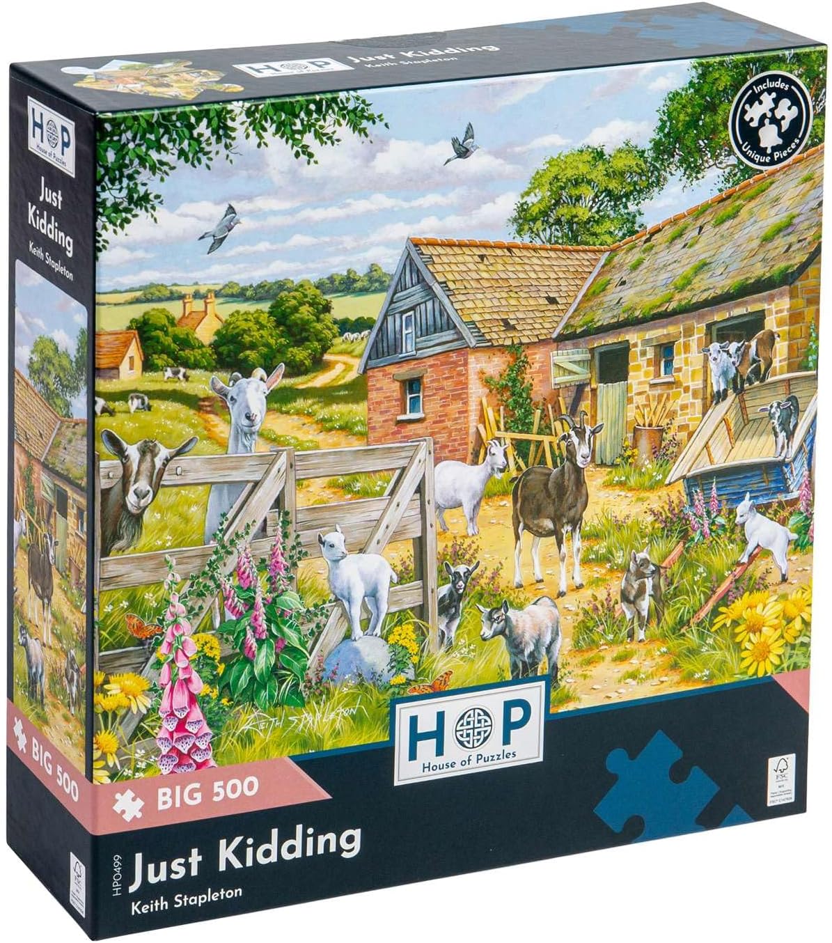 The House of Puzzles Just Kidding, Big 500 Piece Jigsaw