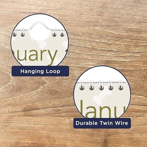 Miniatura 4 de AT-A-GLANCE, calendario de pared 2022, mensual, 15-12" x 22-34", grande, cachorros (DMW16728)