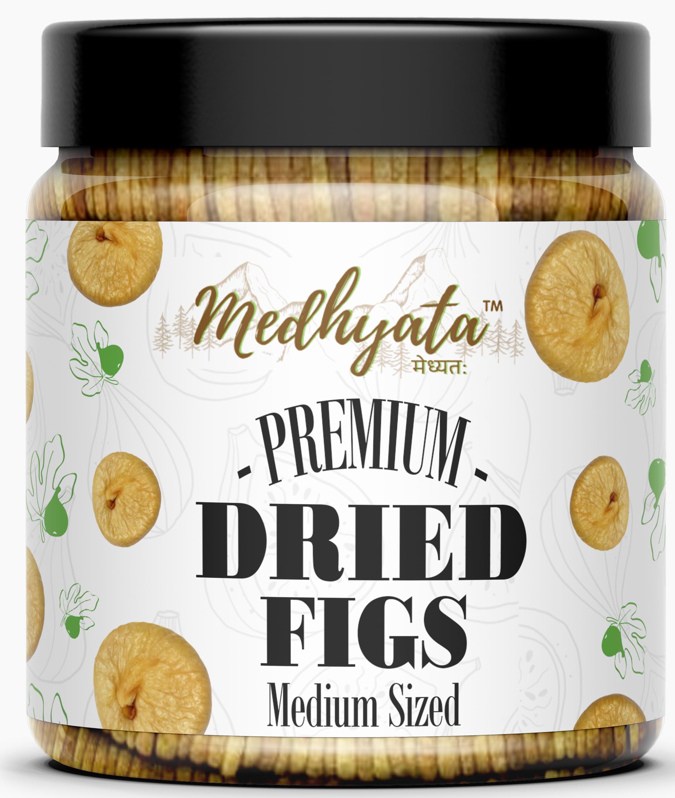 Medhyata Premium Dried Afghani Anjeer Jar Pack | Dried Figs | Rich Source of Fibre Calcium & Iron | Low in calories and Fat Free | Non-GMO Dried Anjir (200) (B0D8KP77SG) Amazon Price History, Amazon Price Tracker